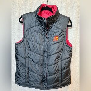 USC Trojans puffer vest
